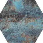 Alchemy Blue  Hexagon