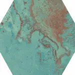 Zinc Green  Hexagon