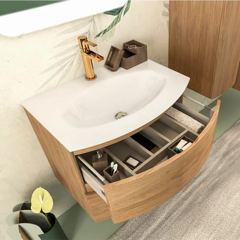 BH 54834 Vague Base Cabinet 2 Drawers TOBACCO OAK — Նկար 3