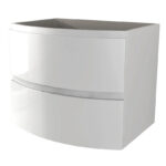 BH  Vague Base Cabinet 2 Drawers WHITE