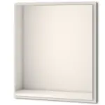 BH 45046 MIRROR LED 90X98CM MATT WHITE