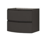 BH 55085 Vague Base Cabinet 2 Drawers GRAPHITE
