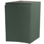 BH Vague Side Cabinet 1 Door MATT GREEN