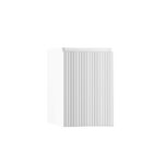 BH Olimpia Side Cabinet 1 door Fluted Fronts MATT WHITE