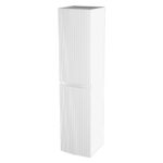 BH Olimpia Linen Cabinet Fluted Fronts MATT WHITE