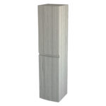 BH Olimpia Linen Cabinet Fluted Fronts OAK BLEACHED
