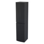 BH Olimpia Linen Cabinet Fluted Fronts GRAPHITE
