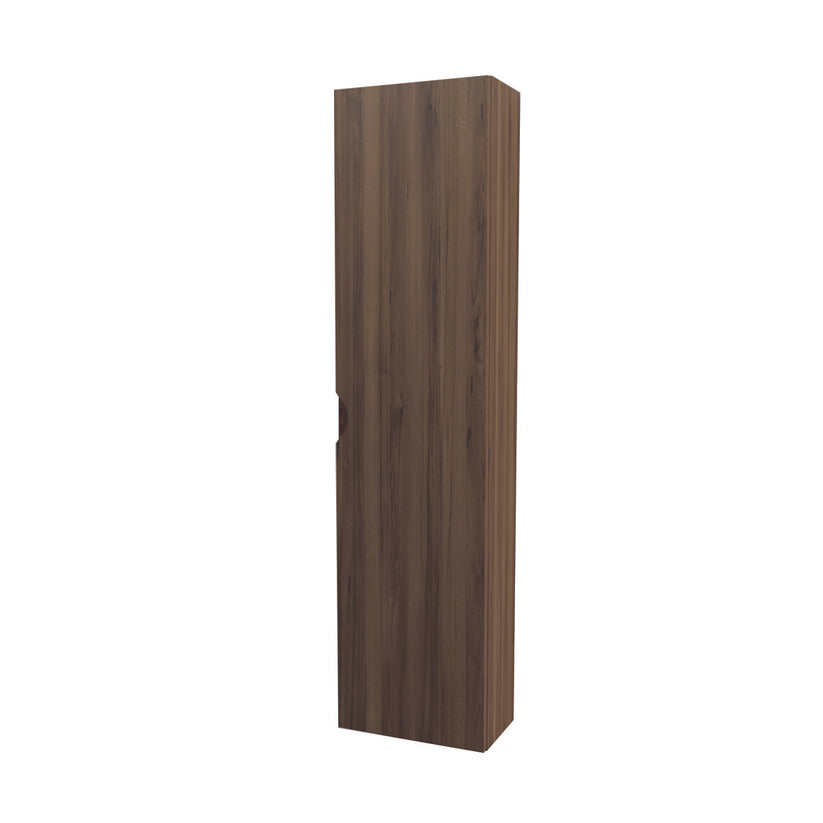 55824_BH_Linen_Cabinet_35X55_Walnut_-_Internal_Black_1 BH 55824 HIGH CUPBOARD CM.35X140 WALNUT - Image 1