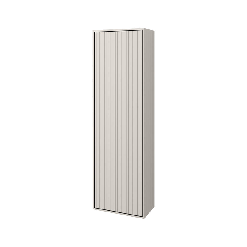 BH 55964 Portofino Cupboard 1 door Tall MATT WHITE — Նկար 1