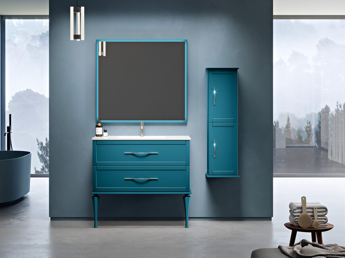 BH TIFFANY MIRROR LED PETROL BLUE - Image 2
