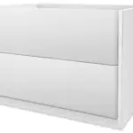 BH 55714 BELLAGIO BASE UNIT CM.70 MATT WHITE