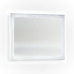 BADEN HAUS 45072 MIRROR CM.60x100 STRIPED VERSION WITH DEFOGGER