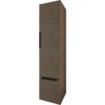 BH 55182 URBAN HIGH CUPBOARD 1D 1D 150X35CM DARK ASH